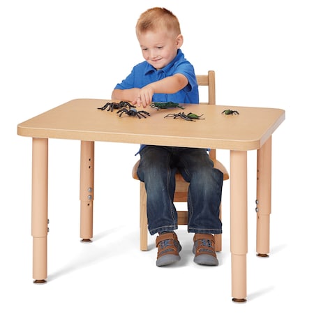 Jonti-Craft Purpose+ Rectangle Table, 24 in. x 30 in. 6254JCP251